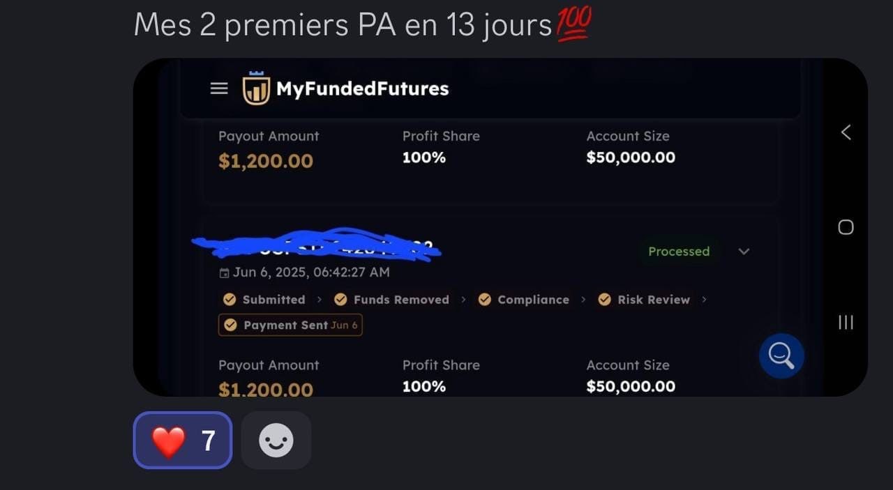 Retour membre LivePro — payout 13