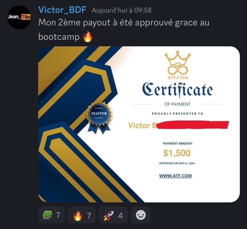 Retour membre LivePro — payout 2