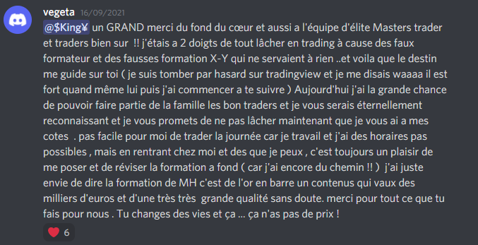 Retour membre LivePro 4