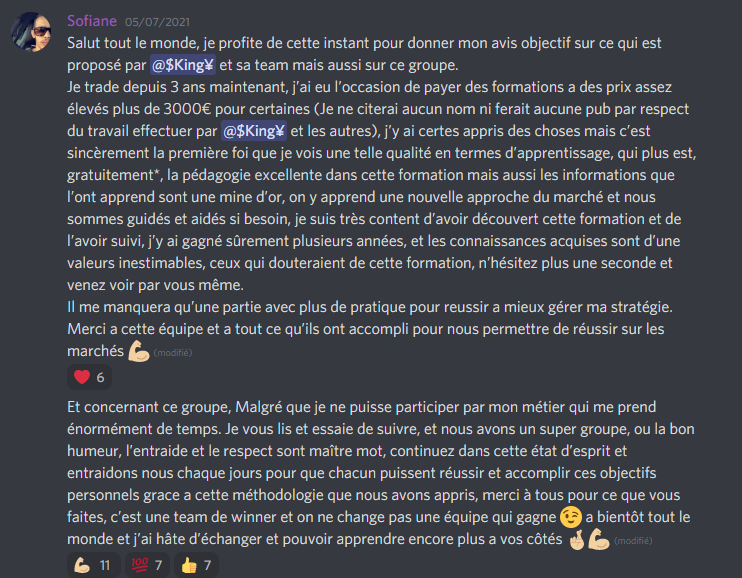 Retour membre LivePro 6